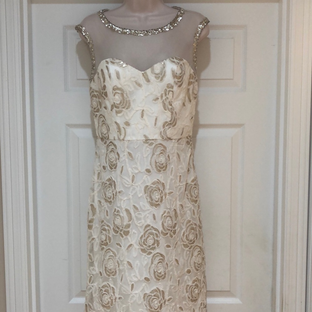 Like New Sue Wong Nocturne Embellished Dress Sz 6